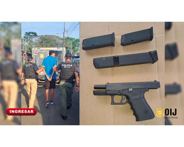 OIJ Quepos y Parrita: Detienen a 
