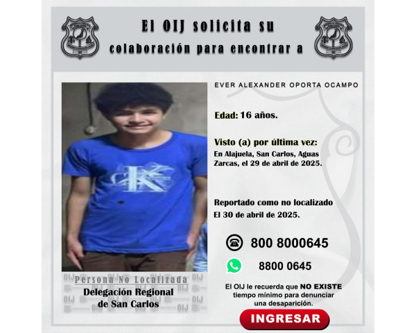 No localizado San Carlos: Ever ...