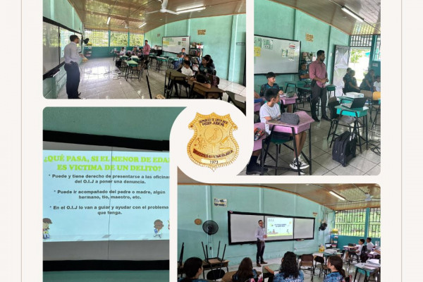 OIJ de Sarapiquí y Centro Educativo Bambú