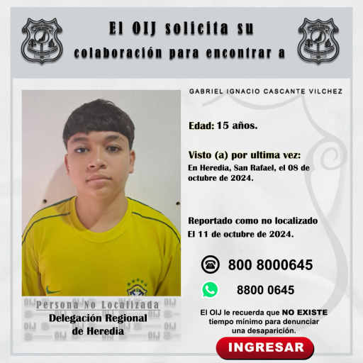 Gabriel Ignacio Cascante Vilchez