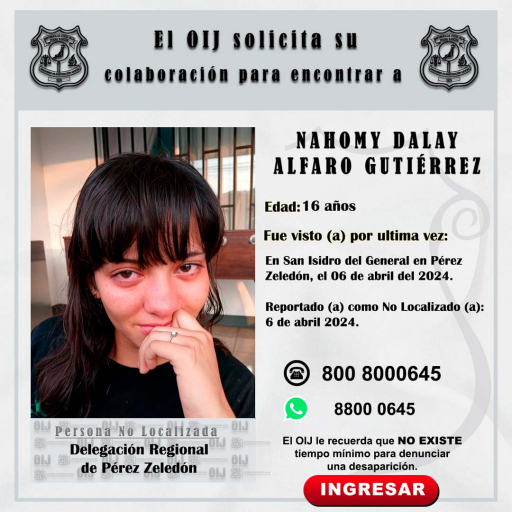 Nahomy Dalay Alfaro Gutiérrez