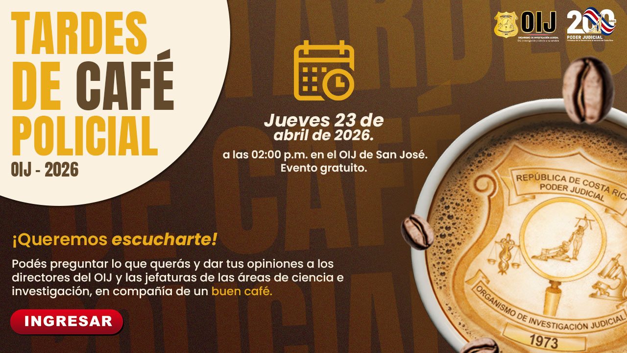 Tardes de Café Policial 2026