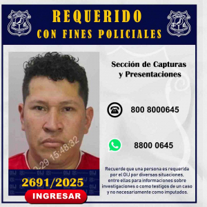 Requerido OIJ San José: 2691-2025