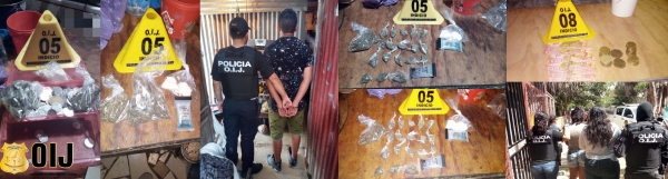 Detenidas dos mujeres y un hombre sospechosos de venta de drogas