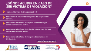¿Dónde acudir en caso de ser víctima de violación?