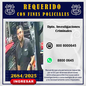 Requerido OIJ San José: 2684-2025