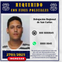 Requerido OIJ San Carlos: 2703-2025