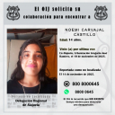 No localizada OIJ Alajuela: Noemi Carvajal Castillo