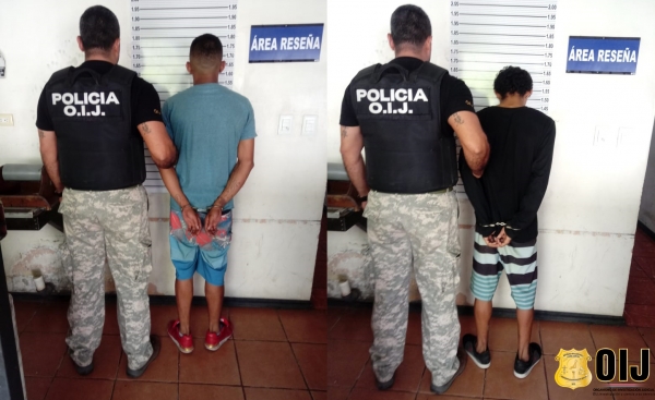 Dos detenidos como sospechosos de asalto en Cañas