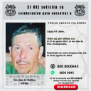 Desaparecido OIJ San José: Tobias Abarca Calderón
