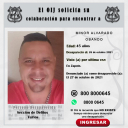 Desaparecido OIJ San José: Minor Alvarado Obando