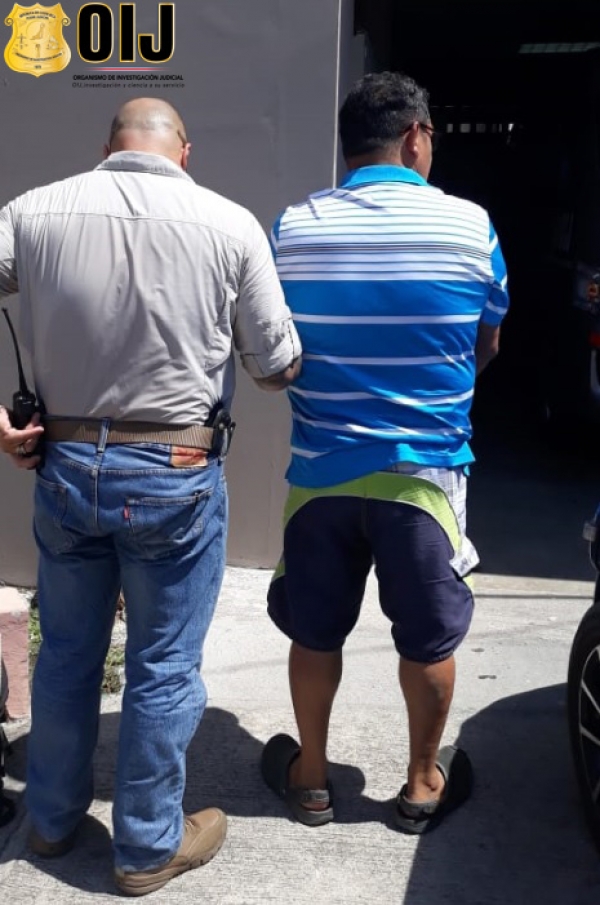 Hombre con orden de captura fue detenido en Puntarenas