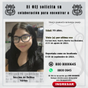 No localizada OIJ San José: Tracy Samanta Miranda Sandí