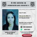 No localizada OIJ Heredia: María Celeste Montoya Hernández