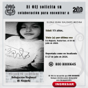 No localizada OIJ Alajuela: Elena Yanai Salgado Medina