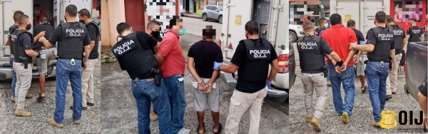 OIJ Subdelegación Regional de Nicoya: Dos hombres fueron detenidos como sospechosos de venta de droga