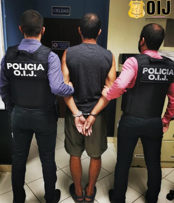 OIJ Subdelegación Regional de Garabito Jacó: Detenido sospechoso de Asalto a peatón