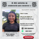 No localizada OIJ Los Chiles: Milca Nohemi León Rivas