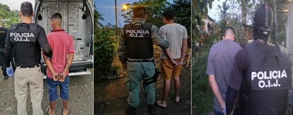 OIJ Oficina Regional de Batán: Agentes desarticulan organización dedicada al tráfico nacional de droga