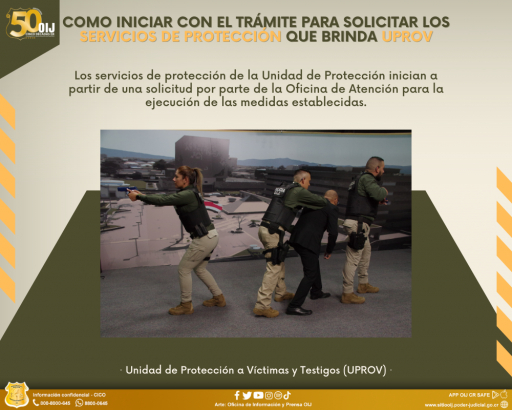 ¿Cómo iniciar con el trámite para solicitar los servicios de protección que brinda UPROV?