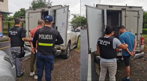 OIJ Delegación Regional de Guápiles: Dos hombres fueron detenidos como sospechosos de tentativa de homicidio
