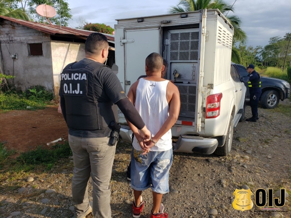 Detenido sospechoso de robo en Guápiles