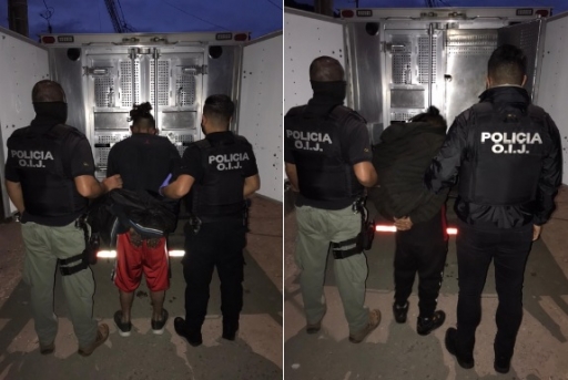 OIJ Subdelegación Regional de La Unión: Dos hombres fueron detenidos como sospechosos de venta de droga