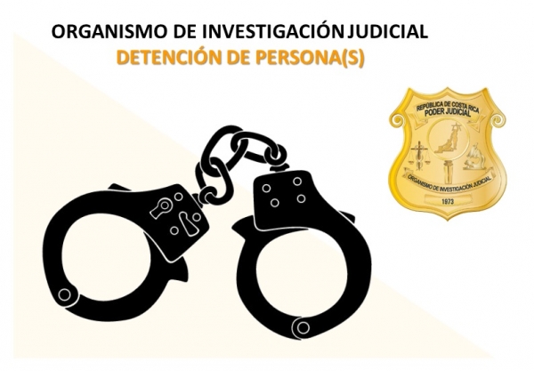 OIJ Delegación Regional de Heredia: Dos sujetos fueron detenidos como sospechosos de Tentativa de Homicidio