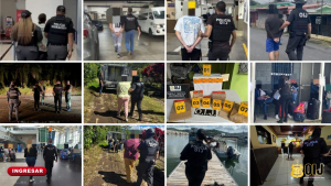 OIJ participó en operación internacional contra la Trata de Personas y el Tráfico Ilícito de Migrantes