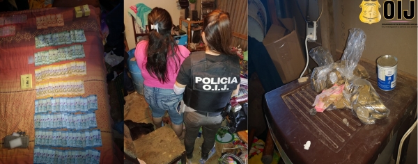 Detenida por vender droga en Guararí