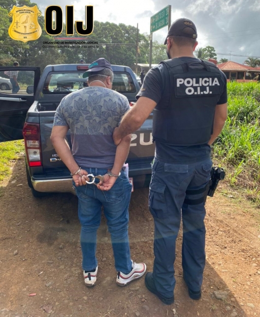 OIJ Unidad Regional de Upala: Sospechoso de venta de droga fue detenido esta mañana