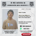 No localizado OIJ Pérez Zeledón: Danny López Mena