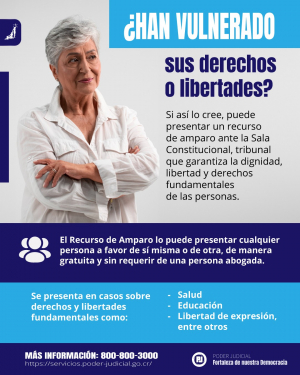 ¿HAN VULNERADO sus derechos o libertades?