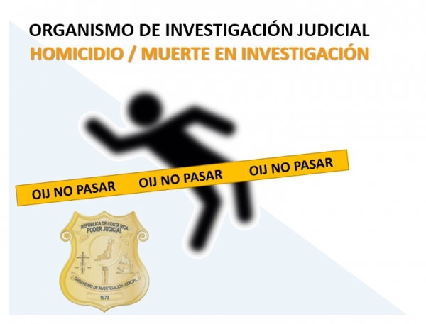 OIJ Delegación Regional Pococí Guácimo: Localizan el cuerpo de un hombre con heridas de arma de fuego