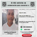 Desaparecido OIJ Nicoya: Juan Miguel Castillo Obando