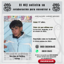 No localizado OIJ San José: Jose Alvaro Jiménez Méndez