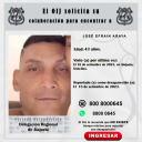 Desaparecido OIJ Alajuela: José Efrain Araya