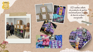 OIJ realiza colecta de productos de gestión menstrual para mujeres de barrios urbano-marginales
