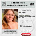 Desaparecida OIJ La Unión: Mia Isabella Duarde Cubillo