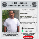 Desaparecido OIJ San José: Marco Antonio Hidalgo Mora