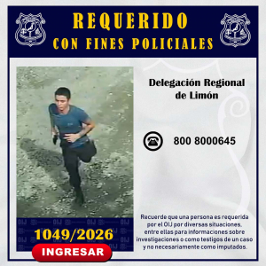 Requerido OIJ de Limón: 1049-2026