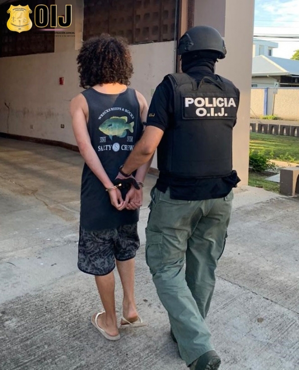 Delegación Regional de Puntarenas: Detenido sospechoso de participar en caso de homicidio