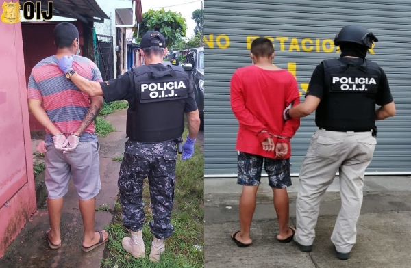 OIJ Delegación Regional Puntarenas: Dos hombres fueron detenidos como sospechosos Tentativa de homicidio