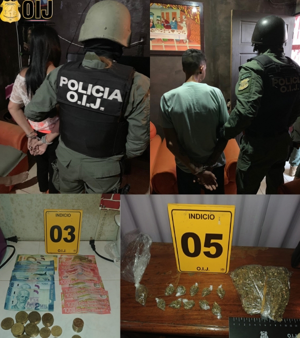 Detenidos sospechosos de realizar ventas de droga.