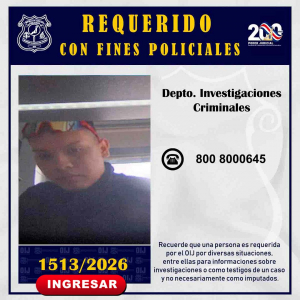 Requerido OIJ San José: 1513-2026