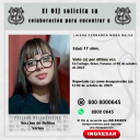 Desaparecida OIJ San José: Laisha Fernanda Mora Mejía