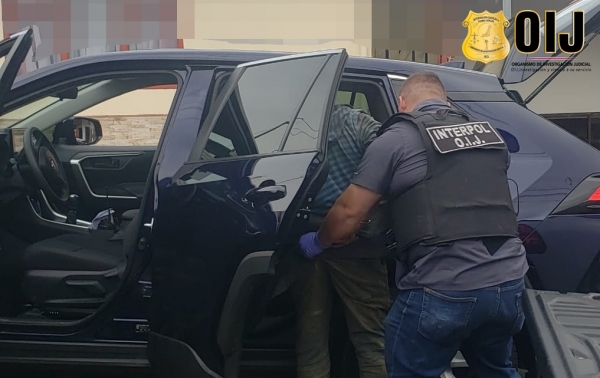 OIJ Oficina Central Nacional INTERPOL – San José: Agentes detuvieron a un hombre que tenía orden de captura