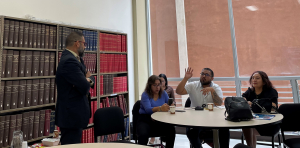 Charla a representantes del Ministerio Publico de Perú y abogados litigantes