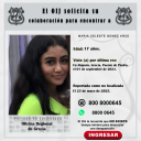No localizada OIJ Grecia: María Celeste Gómez Arce