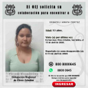 Desaparecida OIJ Pérez Zeledón: Esnayeli Amaya Cortéz